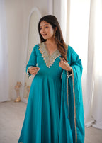 Aayat Roman Embroidered Anarkali