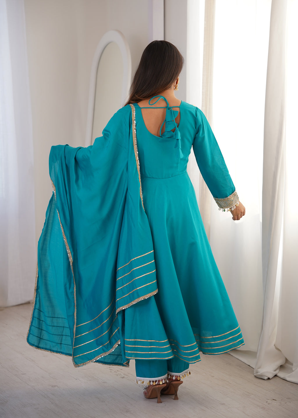Aayat Roman Embroidered Anarkali