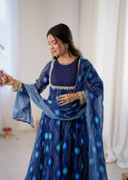 Morni Georgette Print Kurta Set