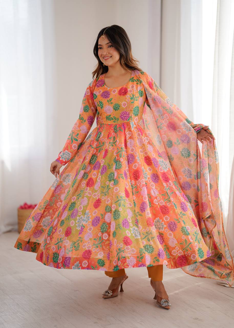 Aadhya Organza Kurta Set