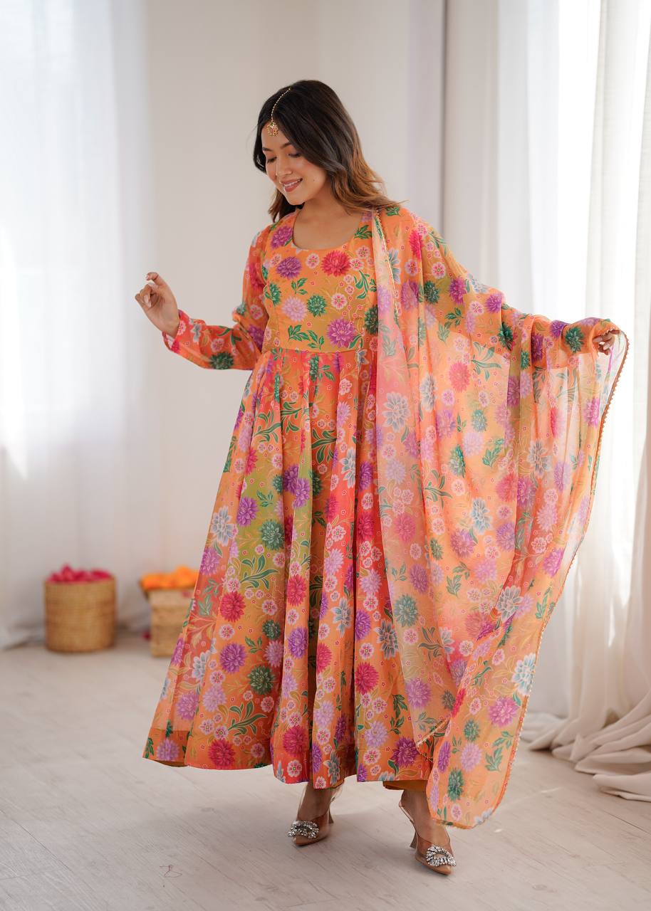 Aadhya Organza Kurta Set