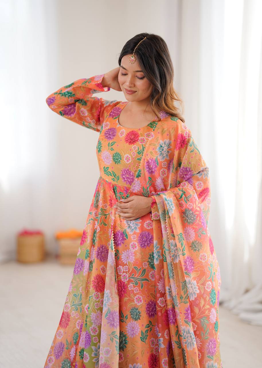 Aadhya Organza Kurta Set