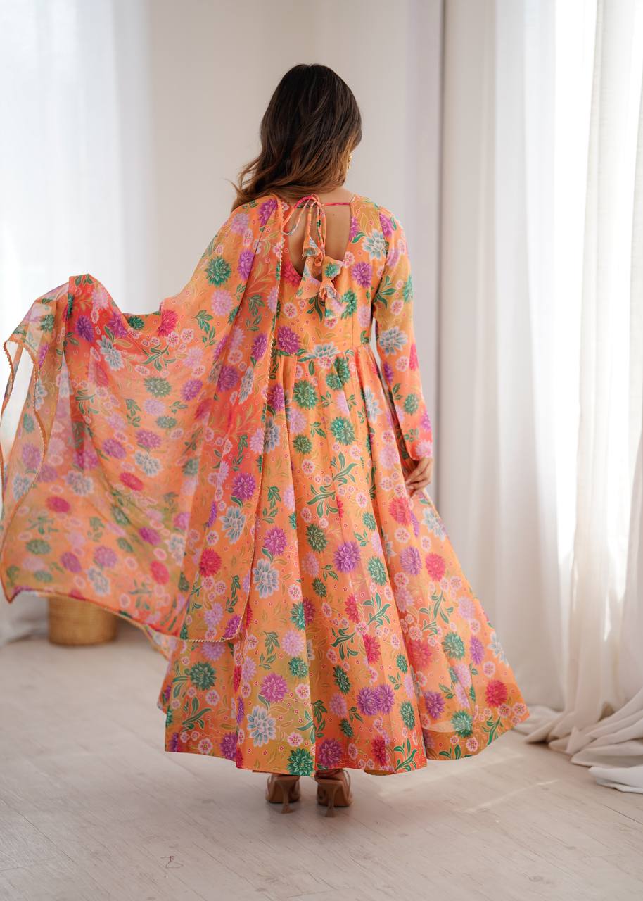 Aadhya Organza Kurta Set