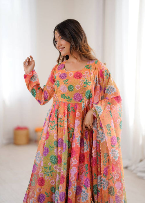 Aadhya Organza Kurta Set