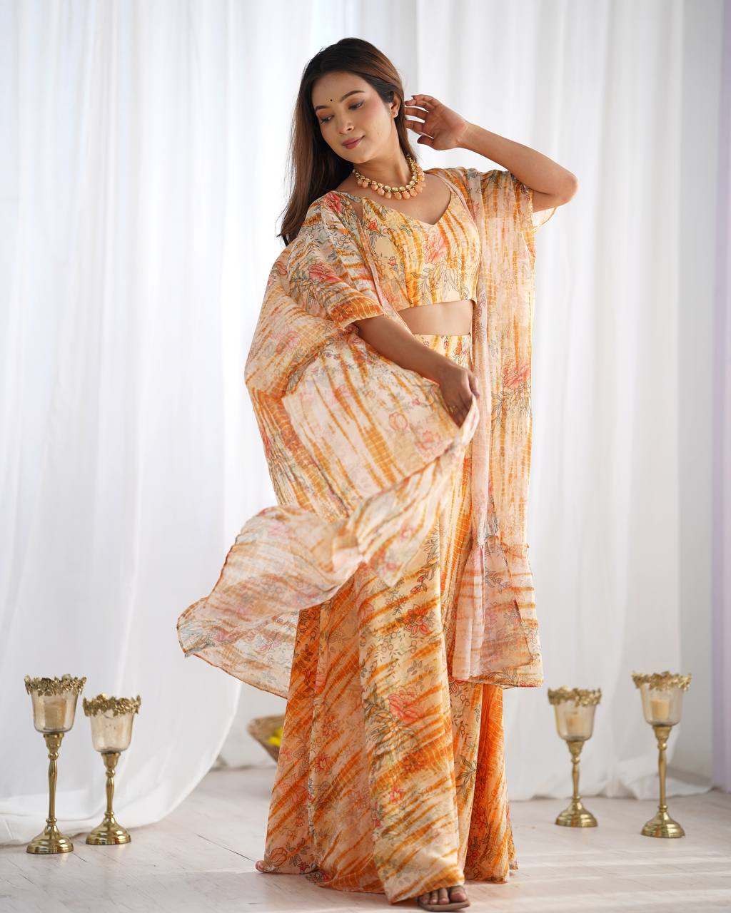 Haldi Special Sharara Set