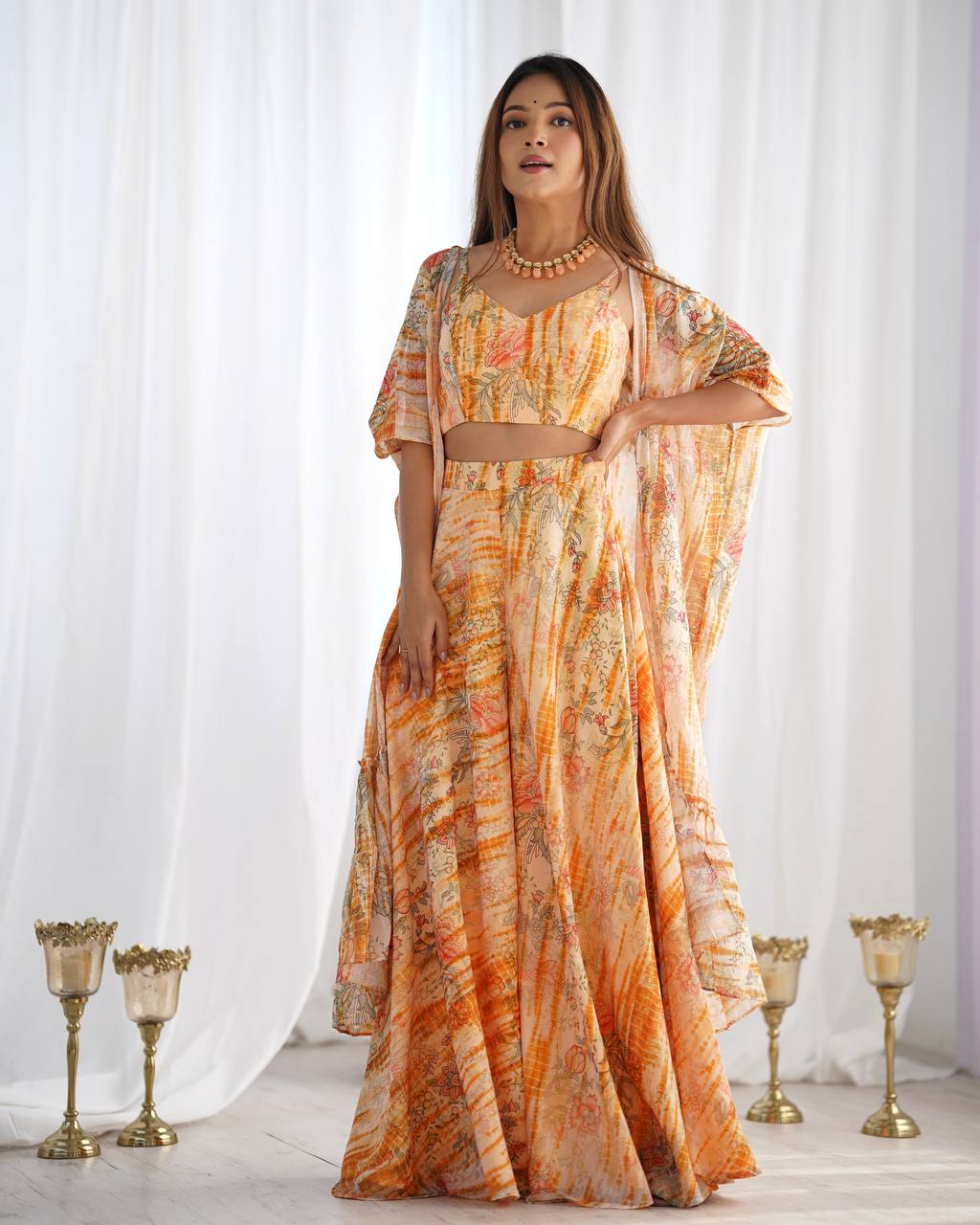 Haldi Special Sharara Set