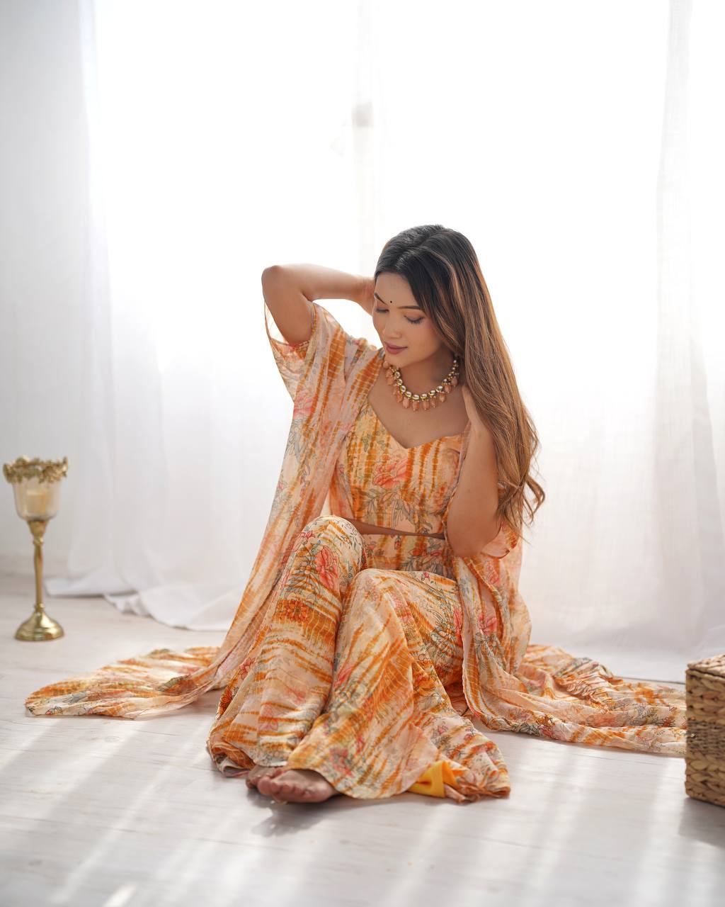 Haldi Special Sharara Set