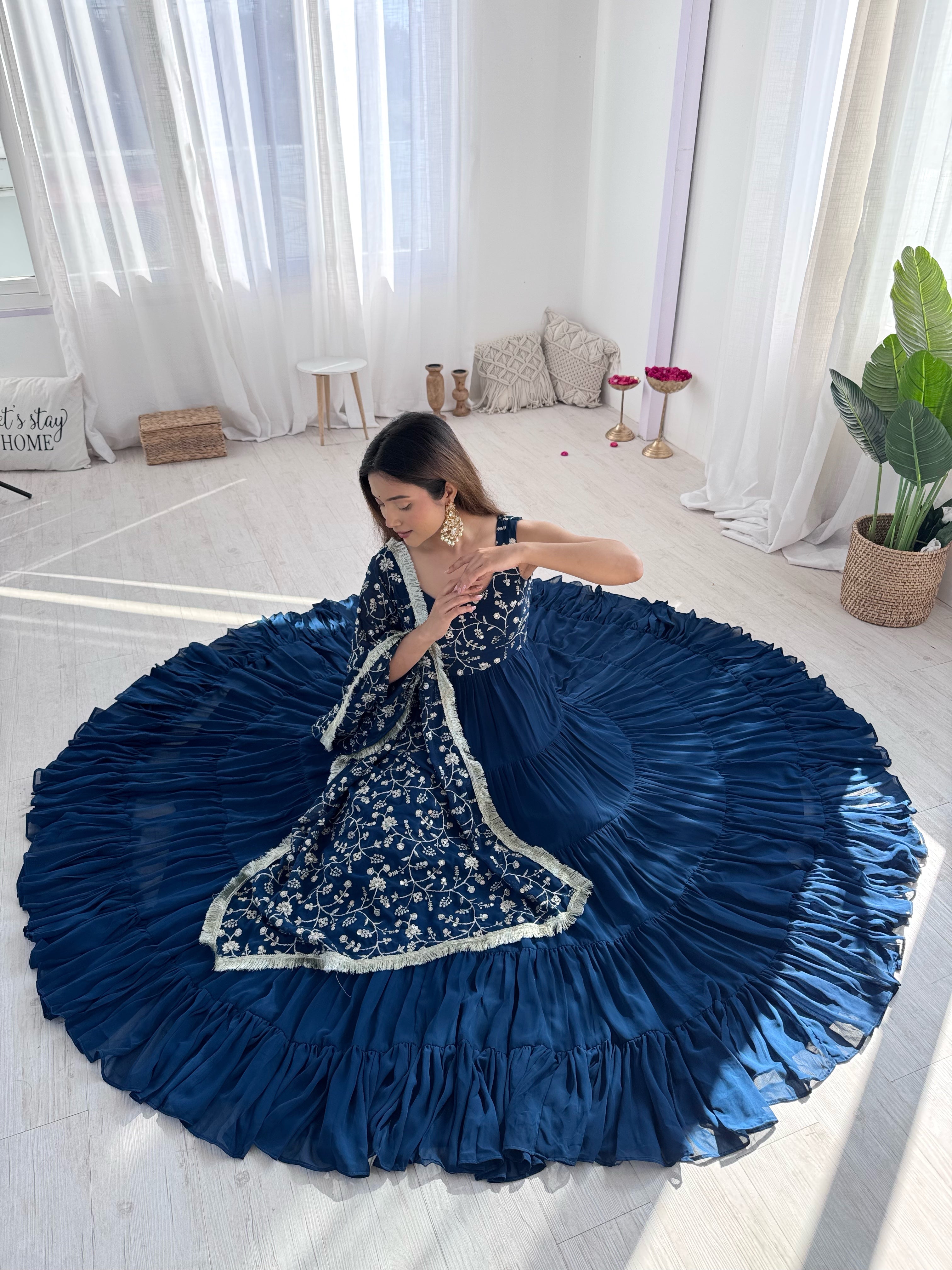 Sanaya Georgette Kurta Set