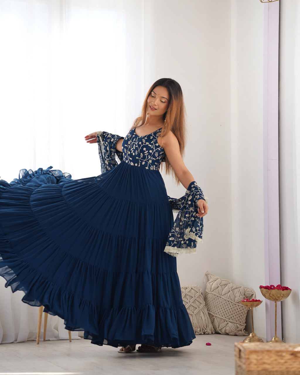 Sanaya Georgette Kurta Set