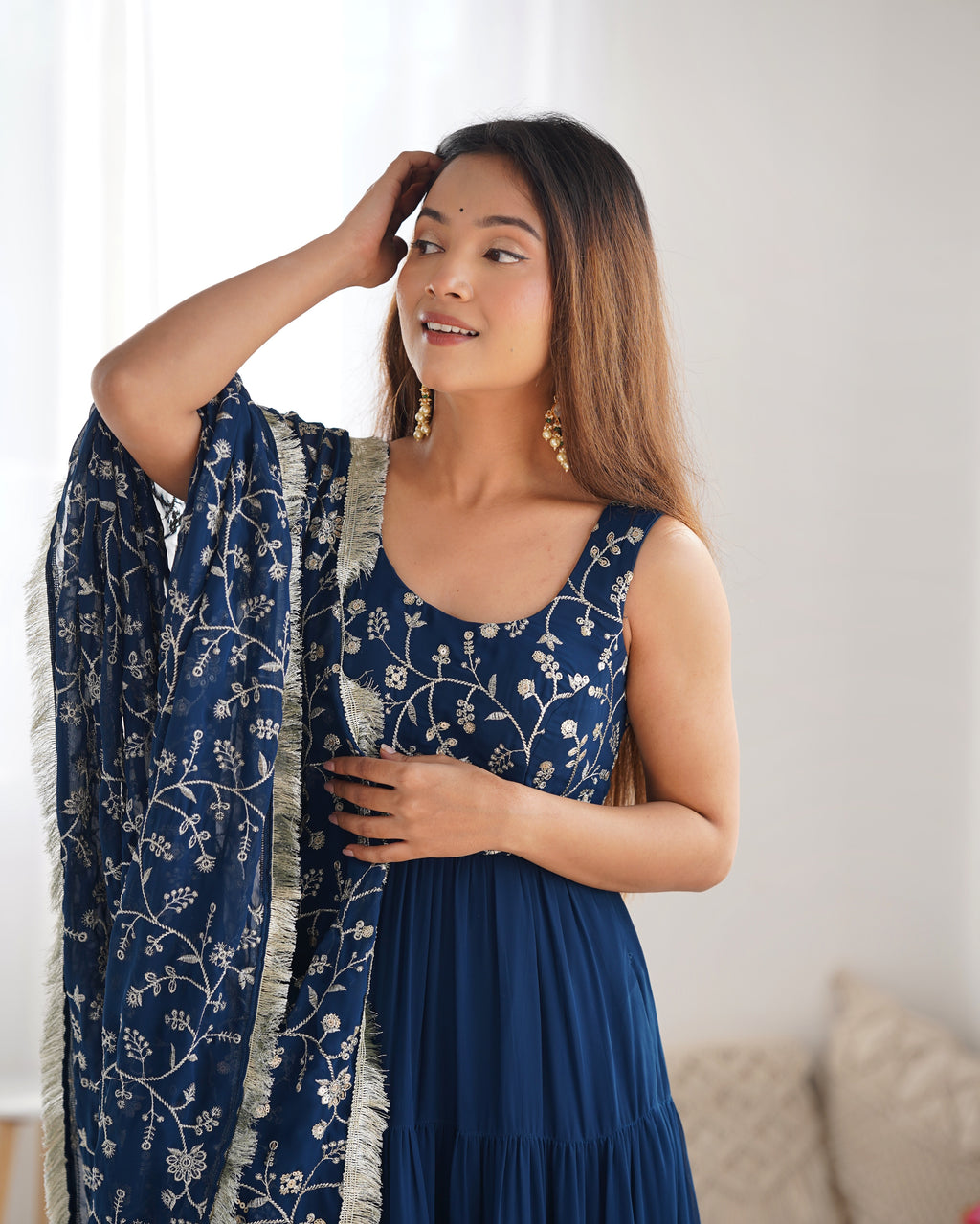 Sanaya Georgette Kurta Set