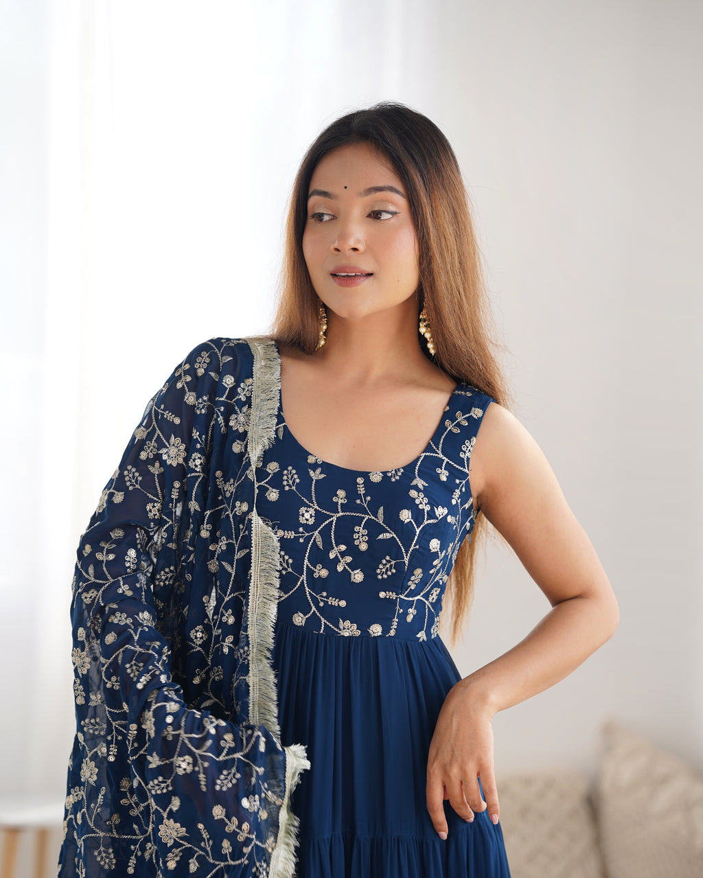 Sanaya Georgette Kurta Set