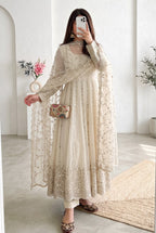 Mahima Tredning Fandy Silk Embroidery Anarkali